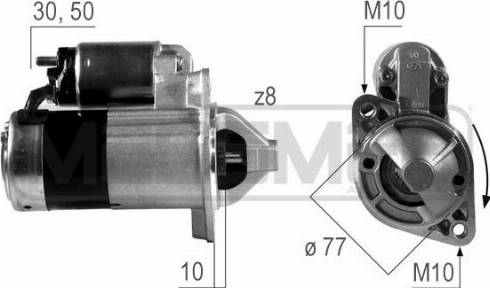 Messmer 220503A - Стартер autosila-amz.com