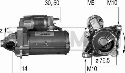 Messmer 220529 - Стартер autosila-amz.com