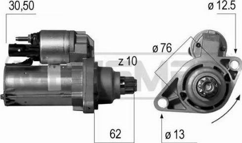 Messmer 220528 - Стартер autosila-amz.com