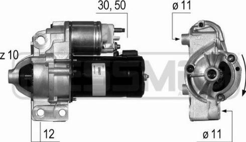 Messmer 220527A - Стартер autosila-amz.com