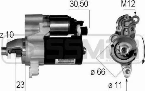 Messmer 220604 - Стартер autosila-amz.com