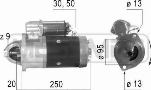 Messmer 220621 - Стартер autosila-amz.com