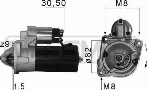 Messmer 220679 - Стартер autosila-amz.com