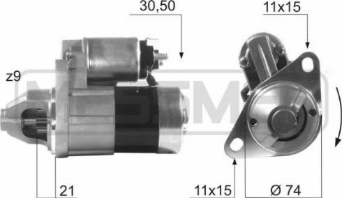 Messmer 220090R - Стартер autosila-amz.com