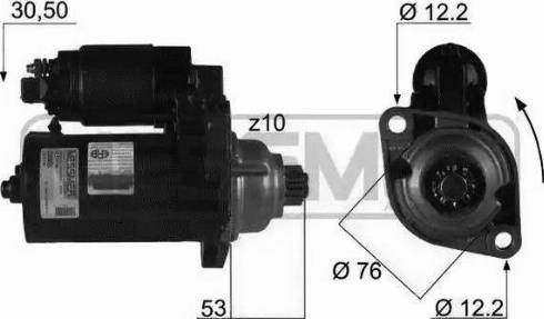 Messmer 220055 - Стартер autosila-amz.com