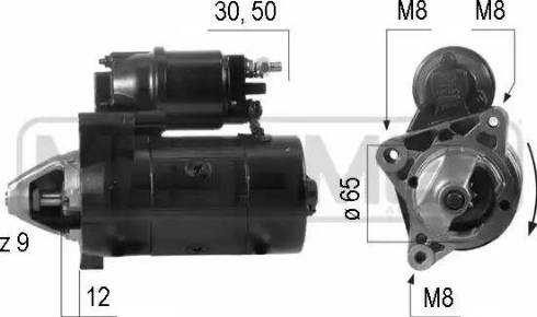 Messmer 220018 - Стартер autosila-amz.com