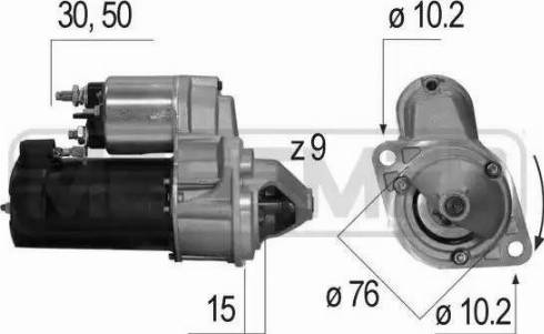 Messmer 220087 - Стартер autosila-amz.com