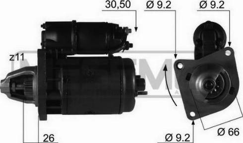 Messmer 220075R - Стартер autosila-amz.com