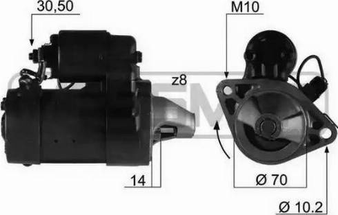 Messmer 220197 - Стартер autosila-amz.com