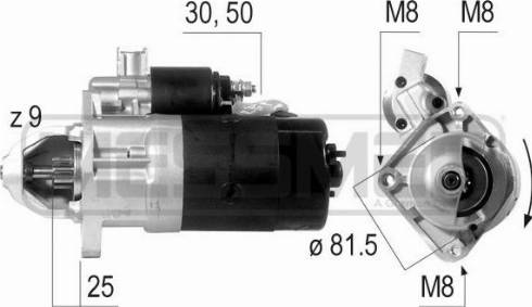 Messmer 220145A - Стартер autosila-amz.com