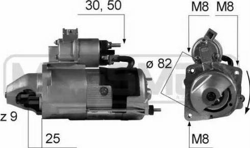 Messmer 220 158 - Стартер autosila-amz.com