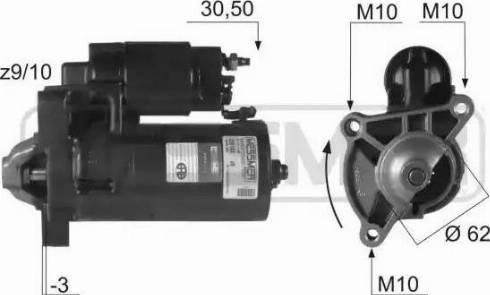 Messmer 220163 - Стартер autosila-amz.com