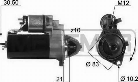 Messmer 220132 - Стартер autosila-amz.com