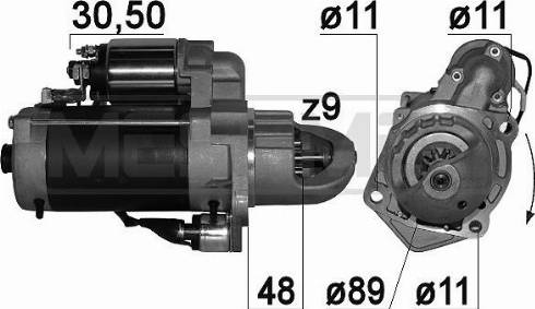 Messmer 220857A - Стартер autosila-amz.com