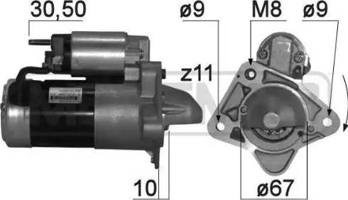 Messmer 220808 - Стартер autosila-amz.com