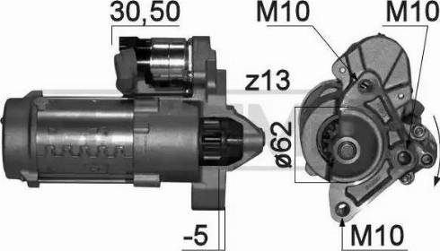 Messmer 220835 - Стартер autosila-amz.com