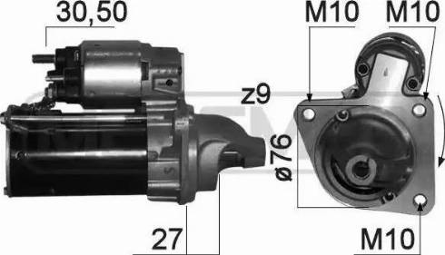 Messmer 220838 - Стартер autosila-amz.com