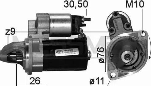 Messmer 220871 - Стартер autosila-amz.com