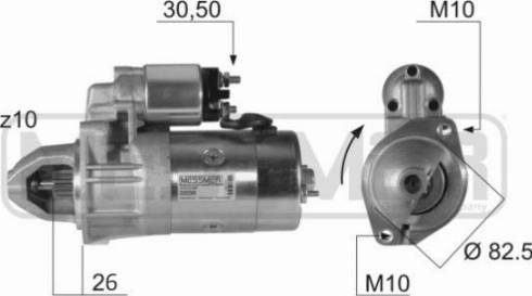 Messmer 220390A - Стартер autosila-amz.com