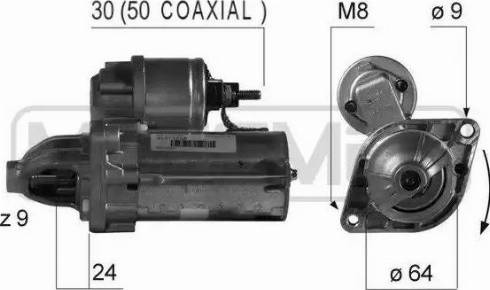 Messmer 220359 - Стартер autosila-amz.com