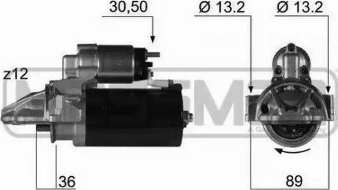 Messmer 220353 - Стартер autosila-amz.com