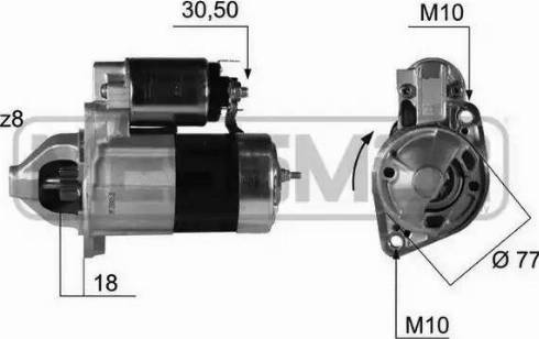 Messmer 220381 - Стартер autosila-amz.com