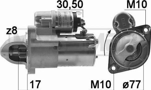 Messmer 220377A - Стартер autosila-amz.com