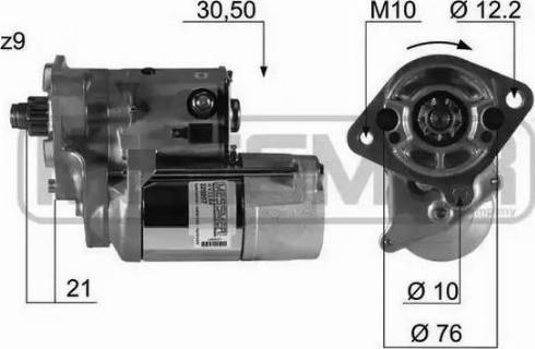 Messmer 220207 - Стартер autosila-amz.com