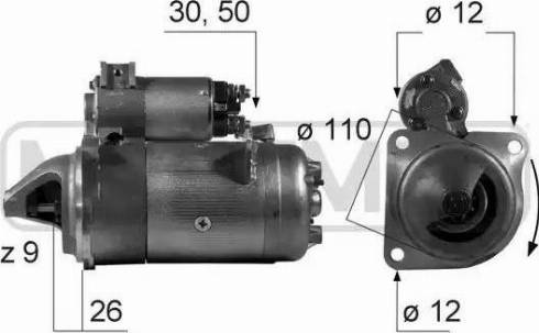 Messmer 220282 - Стартер autosila-amz.com