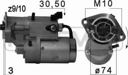 Messmer 220703 - Стартер autosila-amz.com