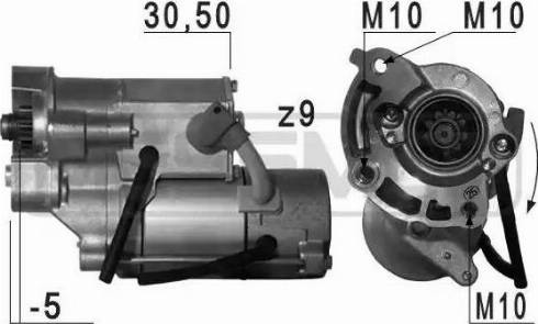 Messmer 220707 - Стартер autosila-amz.com