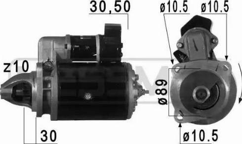 Messmer 220739 - Стартер autosila-amz.com