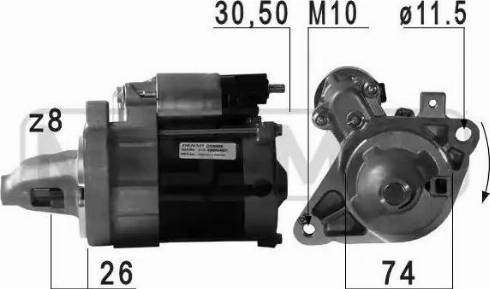 Messmer 220723 - Стартер autosila-amz.com