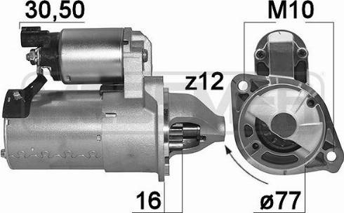 Messmer 221001 - Стартер autosila-amz.com