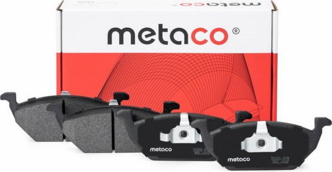 METACO 3000-018 - Тормозные колодки, дисковые, комплект autosila-amz.com