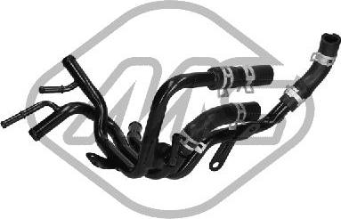 Metalcaucho 99809 - Трубка охлаждающей жидкости autosila-amz.com