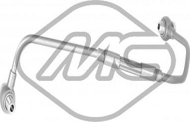 Metalcaucho 92297 - Трубка, маслопровод компрессора autosila-amz.com