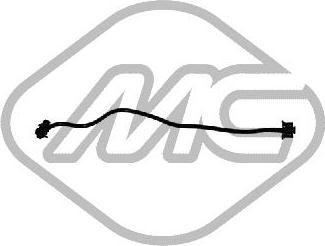 Metalcaucho 92763 - Трубка охлаждающей жидкости autosila-amz.com