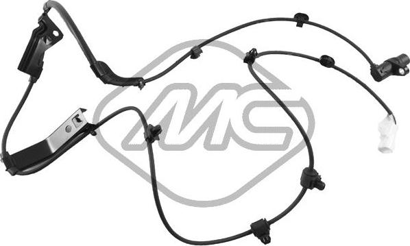 Metalcaucho 50622 - Датчик ABS, частота вращения колеса autosila-amz.com