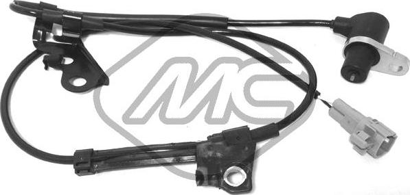 Metalcaucho 50199 - Датчик ABS, частота вращения колеса autosila-amz.com