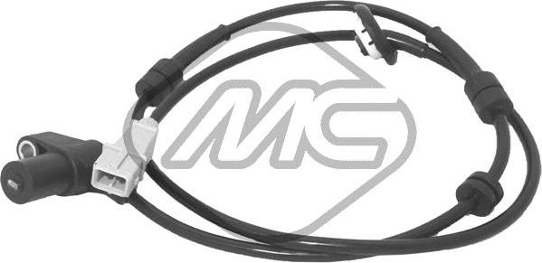 Metalcaucho 50184 - Датчик ABS, частота вращения колеса autosila-amz.com