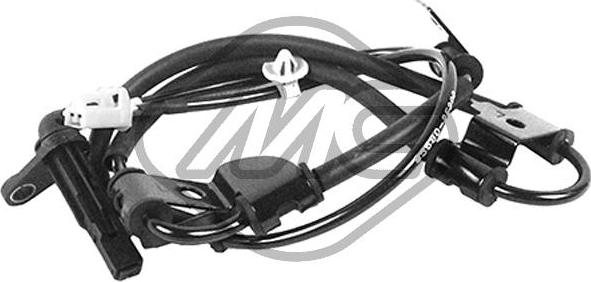Metalcaucho 50259 - Датчик ABS, частота вращения колеса autosila-amz.com