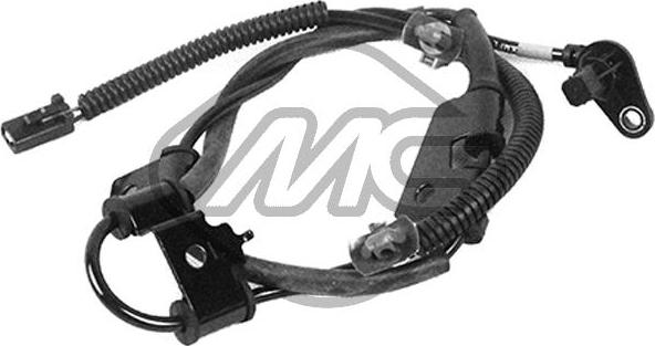 Metalcaucho 50257 - Датчик ABS, частота вращения колеса autosila-amz.com