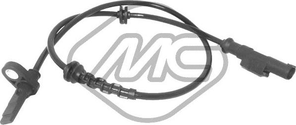 Metalcaucho 50216 - Датчик ABS, частота вращения колеса autosila-amz.com