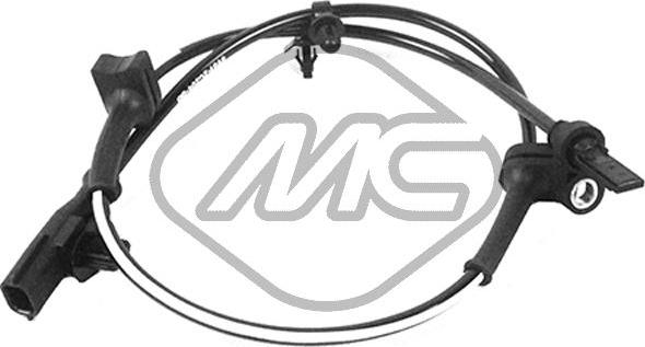 Metalcaucho 50237 - Датчик ABS, частота вращения колеса autosila-amz.com