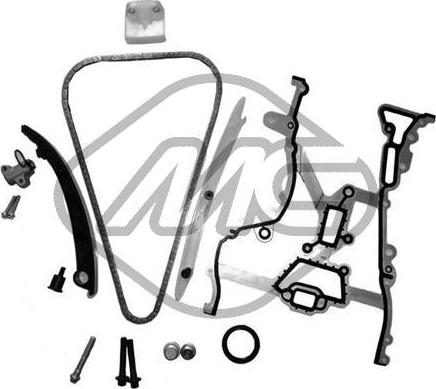 Metalcaucho 58325 - Комплект цепи привода распредвала autosila-amz.com