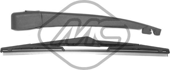 Metalcaucho 68018 - Щетка стеклоочистителя autosila-amz.com