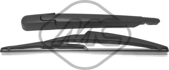 Metalcaucho 68143 - Щетка стеклоочистителя autosila-amz.com