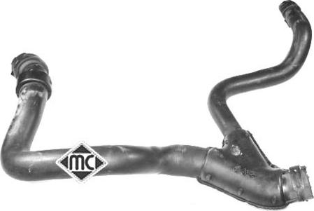 Metalcaucho 09299 - Шланг радиатора autosila-amz.com