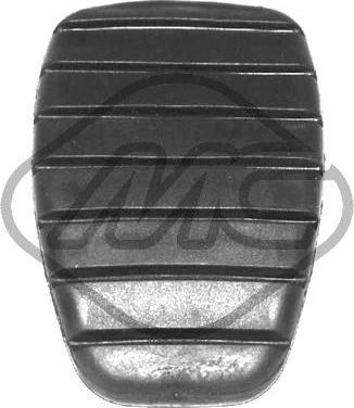 Metalcaucho 04717 - Педальные накладка, педаль тормоз autosila-amz.com
